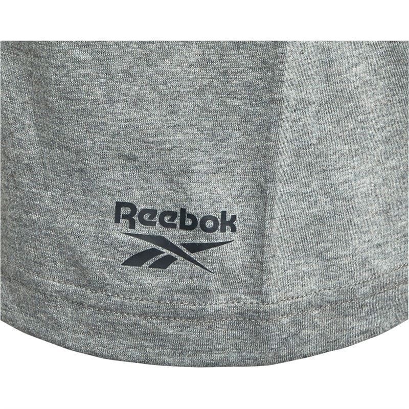 Reebok 3 szt. T-shirts dla niego kolor czarny/szary marglowy/biały – zdjęcie  2