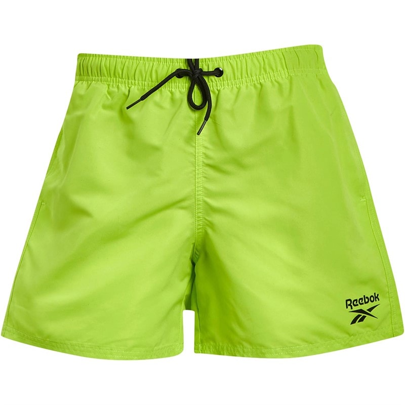 Reebok Heren Yale Zwemshorts Limegroen - Afbeelding 3