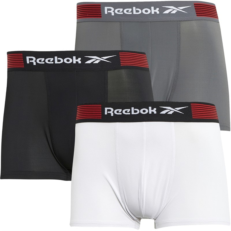 Reebok Herren Harnan Performance Boxershorts Grau