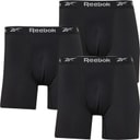Reebok Maillots de bain Homme Ainslie Performance, lot de 3, taille moyenne, noir