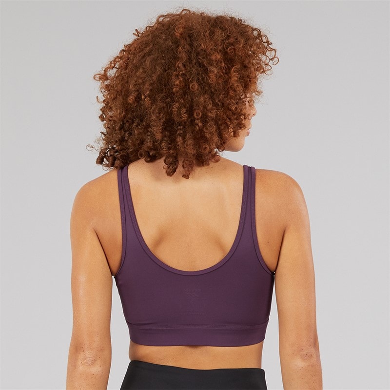 Reebok Soutien-gorge de sport actif léger Femme du collectif Dreamblend Midnight Plum - Image 2