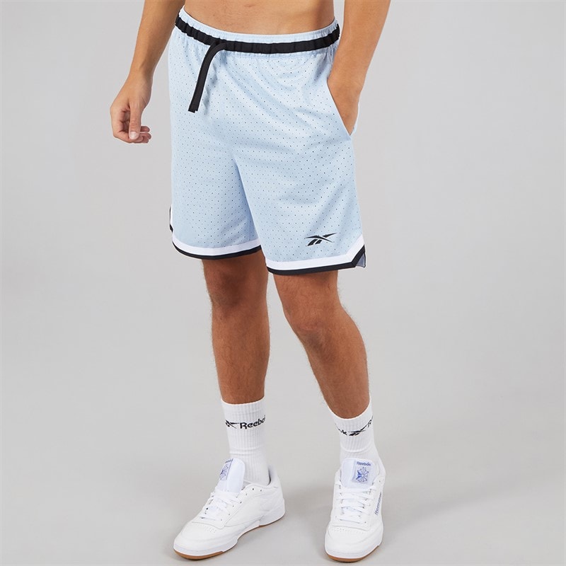 Reebok Herren Reebok Basketball 7 Zoll Transition Shorts Y2K Blue - Bild 2