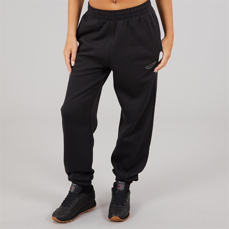 Reebok Damen Identität Energie Marke Stolz Jogger Schwarz - Bild 3