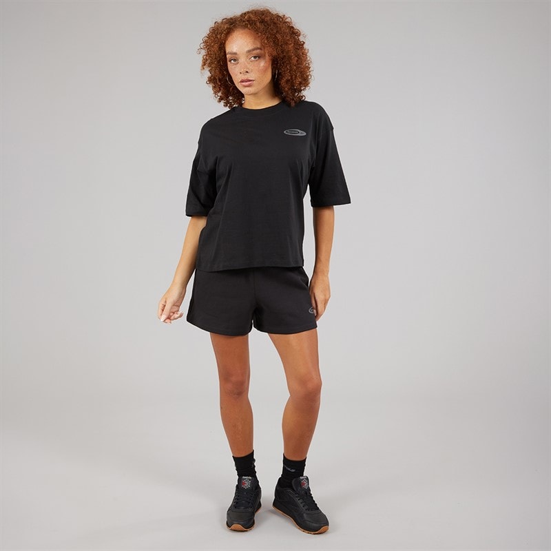 Reebok T-shirt d'identité et d'énergie de la marque Femme Noir - Image 3