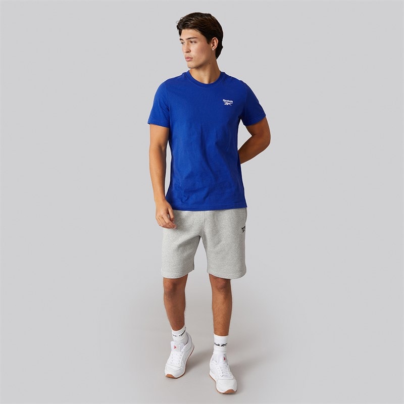 Reebok Heren Reebok Identity Klein Logo T-shirt Boundless Blue - Afbeelding 3