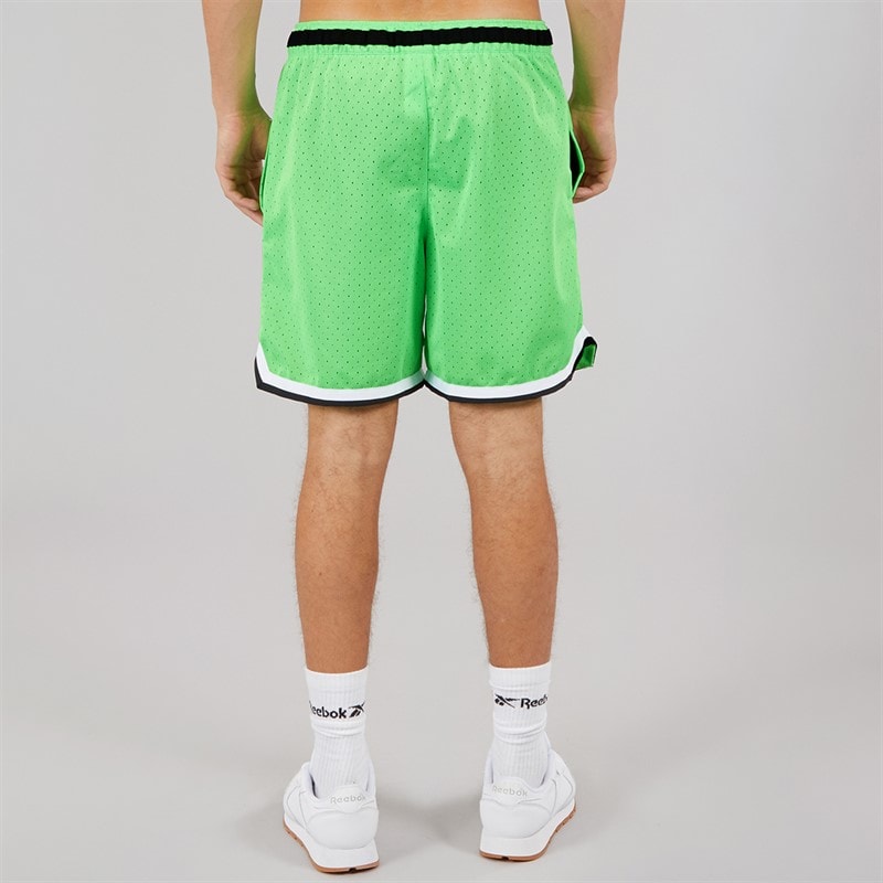 Reebok Shorts de basketball Reebok Transition 7 pouces Homme Solar Lime - Image 3