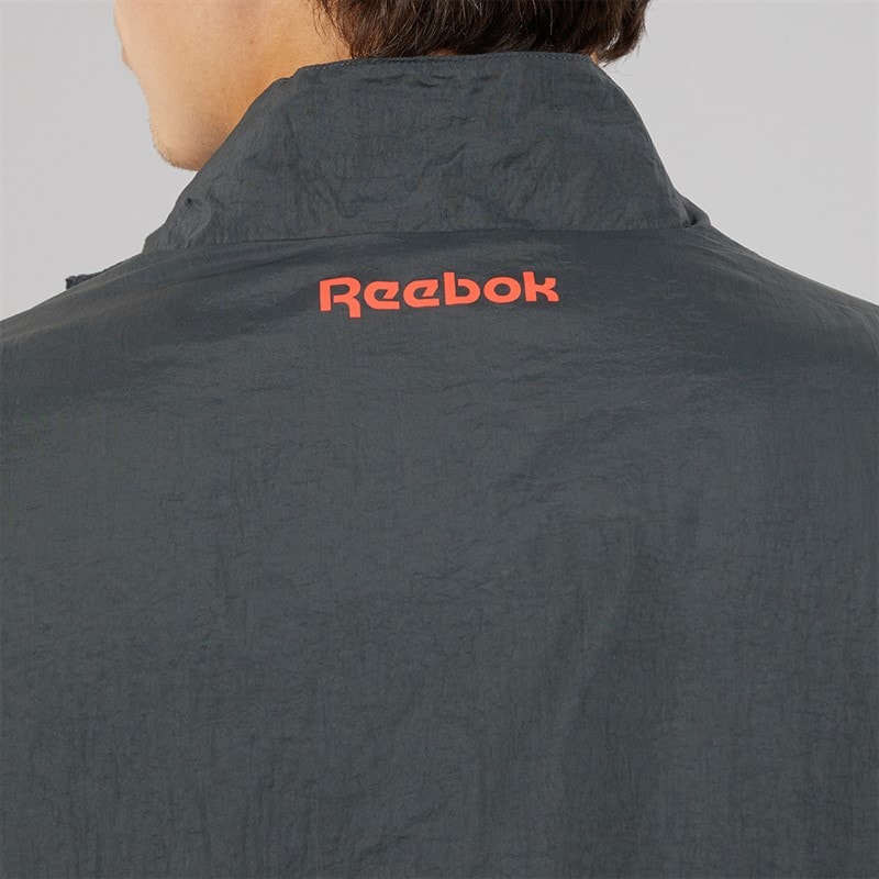Reebok Herren Basketball Trainingsjacke Grey 6 - Bild 3