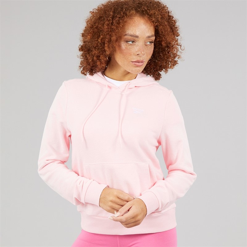 Reebok Sweat à Capuche en molleton Reebok Identity à petit logo Femme Frosted Berry - Image 3