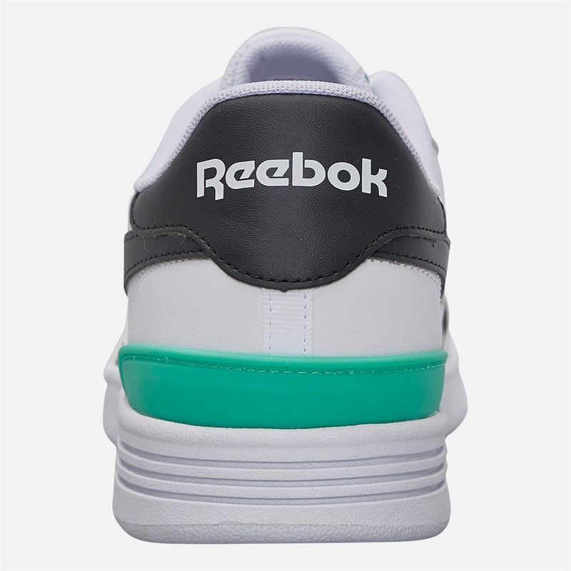 Reebok Baskets Court Advance Clip Blanc/Noir/Team Teal - Image 3