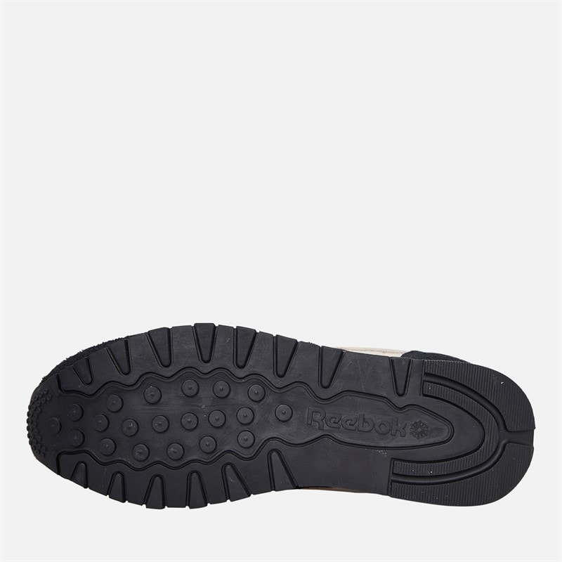 Reebok Baskets classiques en cuir Albâtre/Noir/Or Féroce - Image 2