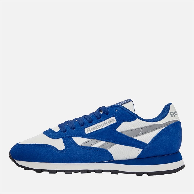 Reebok Baskets Classiques en Cuir Boundless Bleu/Craie/Gris 3 - Image 1