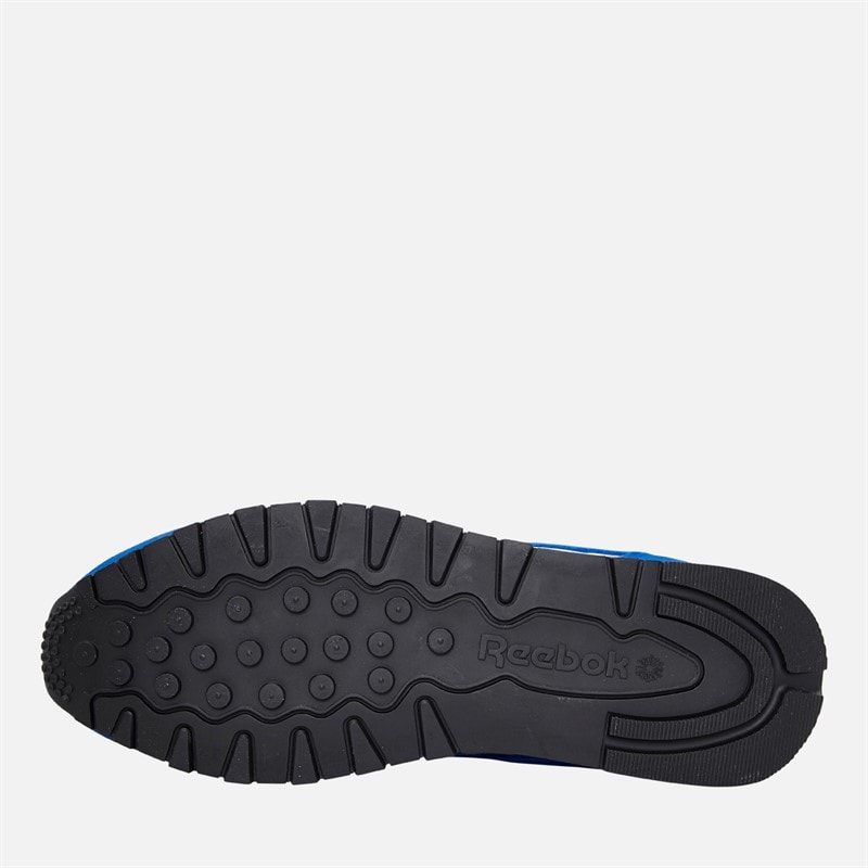Reebok Baskets Classiques en Cuir Boundless Bleu/Craie/Gris 3 - Image 2