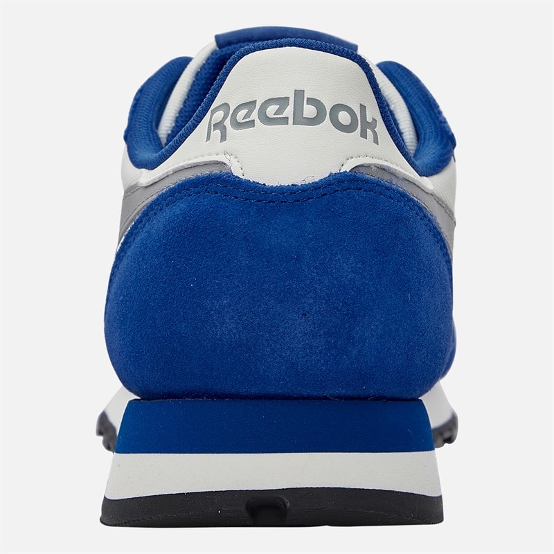 Reebok Baskets Classiques en Cuir Boundless Bleu/Craie/Gris 3 - Image 3