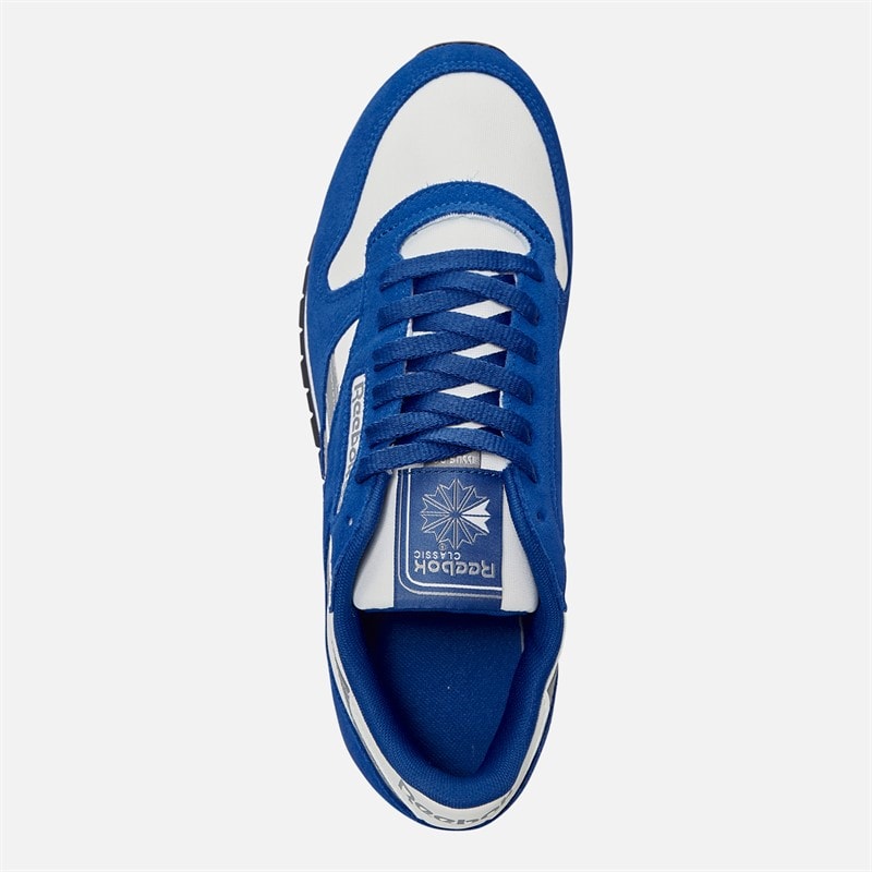 Reebok Baskets Classiques en Cuir Boundless Bleu/Craie/Gris 3 - Image 4