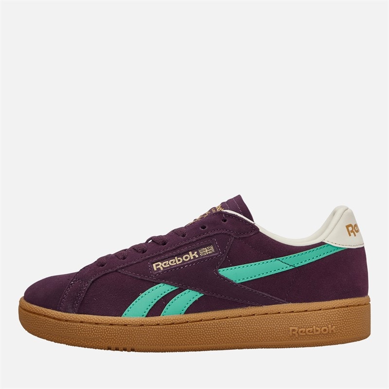 Reebok Club C Grounds Entraîneurs UK Midnight Plum/Unleshed Green/Noir - Image 1
