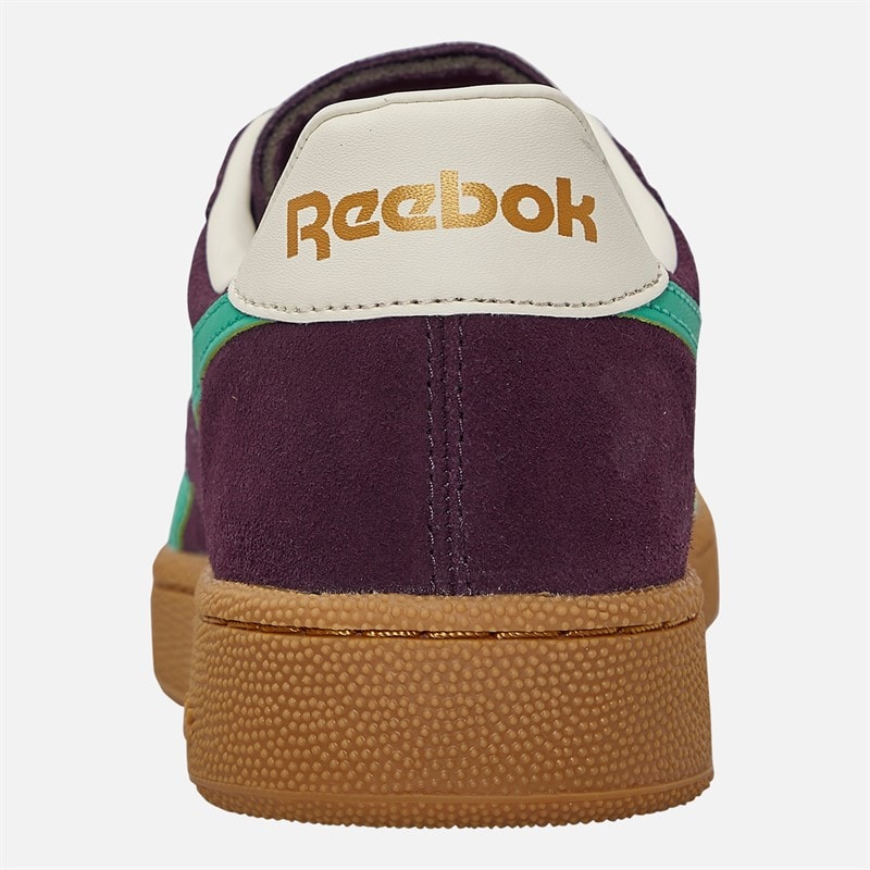 Reebok Club C Grounds Entraîneurs UK Midnight Plum/Unleshed Green/Noir - Image 3