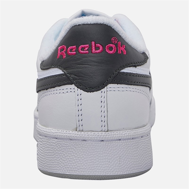 Reebok Club C Revenge Vintage jaren '90 Tennis Trainers Wit/Wit/Zwart - Afbeelding 3