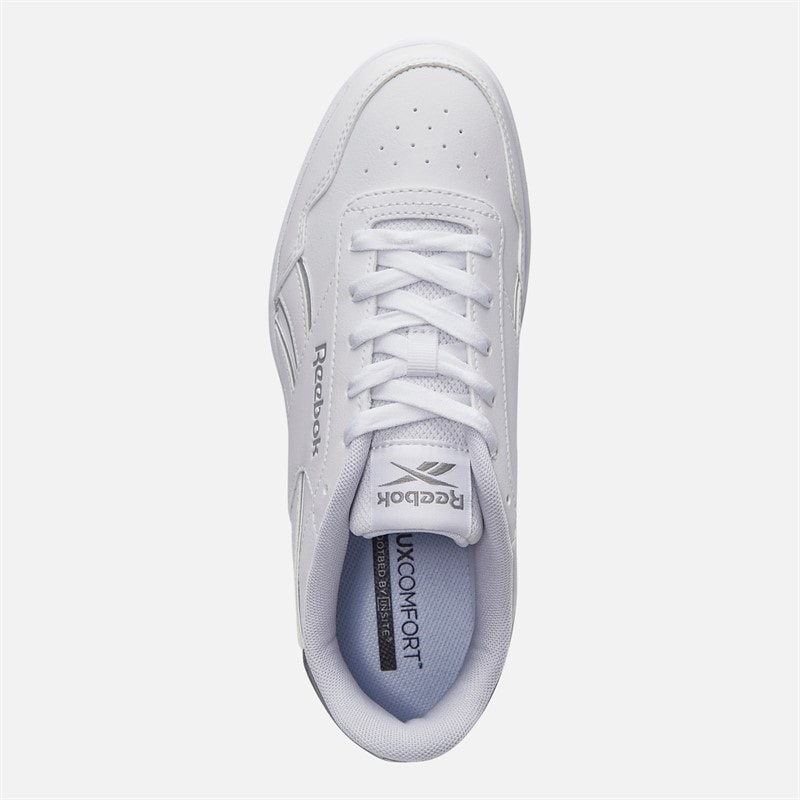 Reebok Court Advance sneakersy dla niej kolor Biały/Szary/Chrome – zdjęcie  4