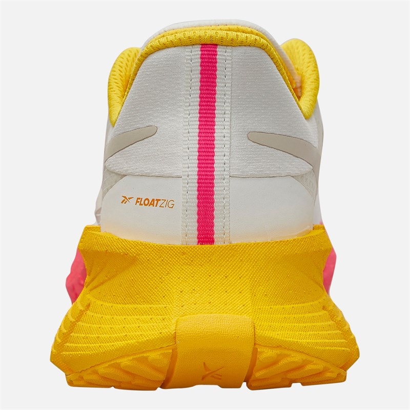Reebok Dames FloatZig 1 Neutrale Hardloopschoenen Chalk/Sand/Atomic Pink - Afbeelding 3