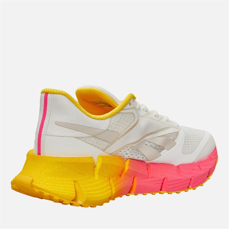 Reebok Dames FloatZig 1 Neutrale Hardloopschoenen Chalk/Sand/Atomic Pink - Afbeelding 5