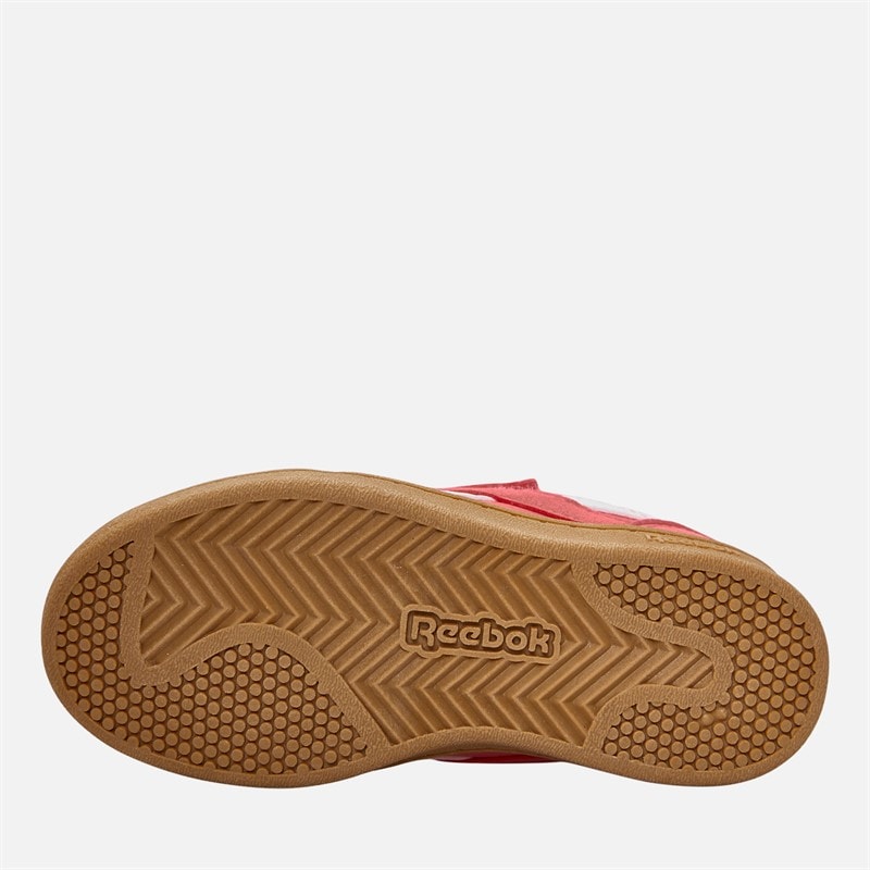 Reebok Kleinkind Smash Edge Klettverschluss Turnschuhe Sonnenuntergangs-Koralle/Elektrisches Bernstein/Gummi - Bild 2
