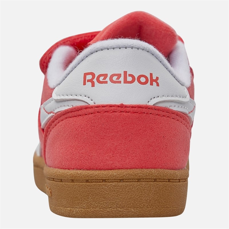 Reebok Kleinkind Smash Edge Klettverschluss Turnschuhe Sonnenuntergangs-Koralle/Elektrisches Bernstein/Gummi - Bild 3