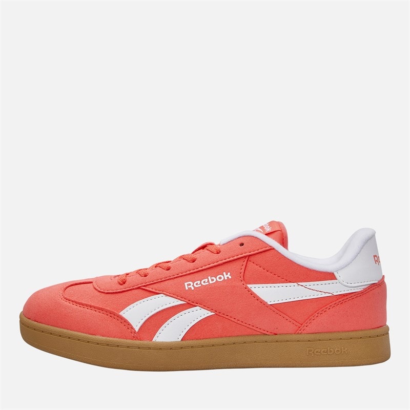 Reebok Junior Smash Edge Sneakers Sunset Coral/Electric Amber/Gum