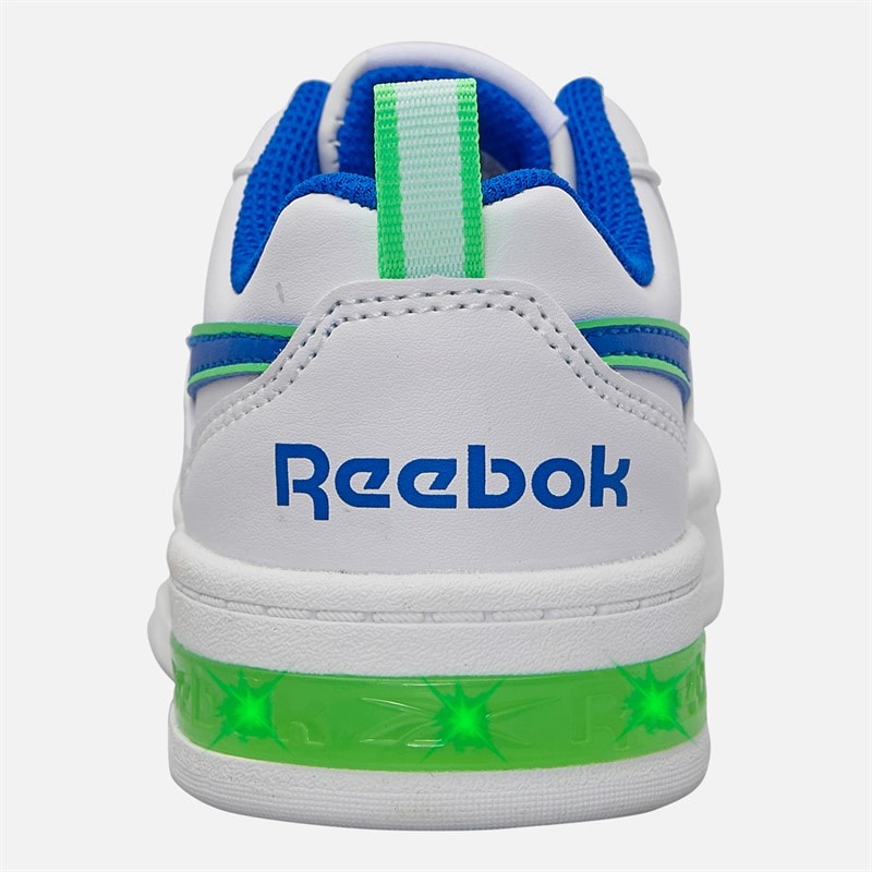 Reebok Junior Junge Royal Prime Step N Flash Trainings Weiß/Optimum Blue/Solar Lime - Bild 3