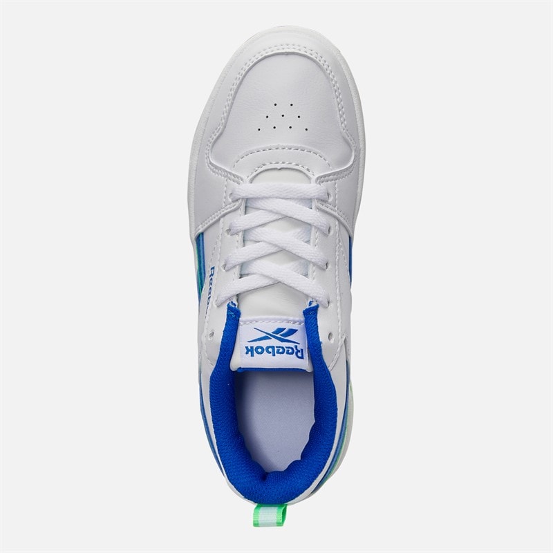 Reebok Junior Junge Royal Prime Step N Flash Trainings Weiß/Optimum Blue/Solar Lime - Bild 4