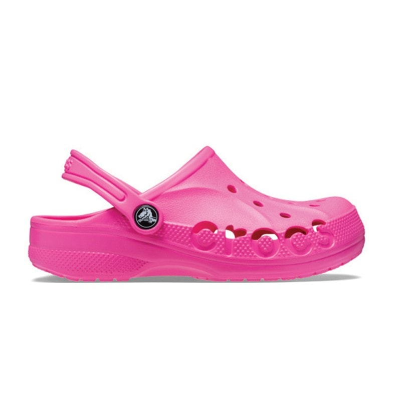 Crocs Kinderschoenen Baya Clogs Elektrisch Roze - Afbeelding 4