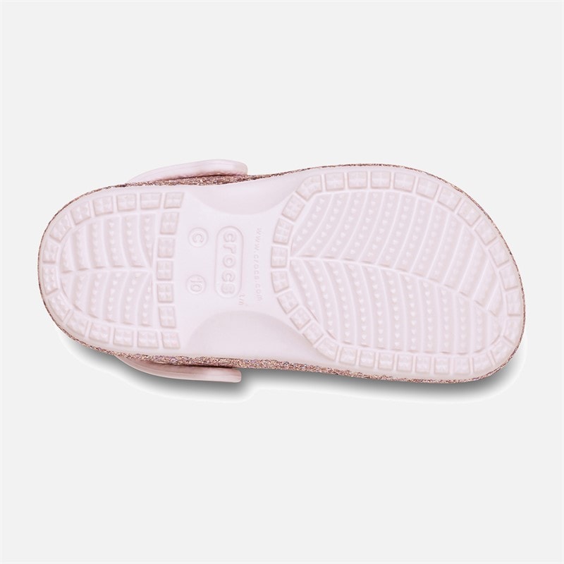 Crocs Meisjes Baya Gemengde Glitter Klompjes Nauwelijks Roze - Afbeelding 2