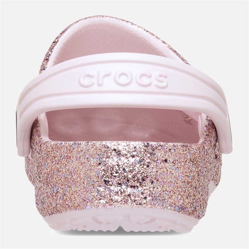 Crocs Meisjes Baya Gemengde Glitter Klompjes Nauwelijks Roze - Afbeelding 3