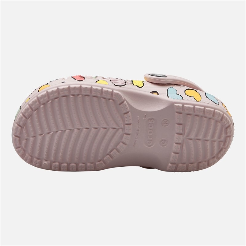 Crocs Meisjes Baya Seizoensgebonden Geprinte Klompen Barely Pink - Afbeelding 3