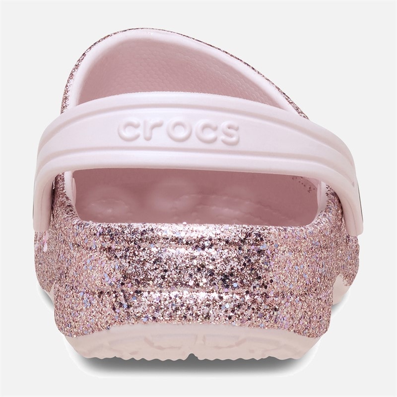 Crocs Meisjes Baya Mix Glitter Clogs Nauwelijks Roze - Afbeelding 3