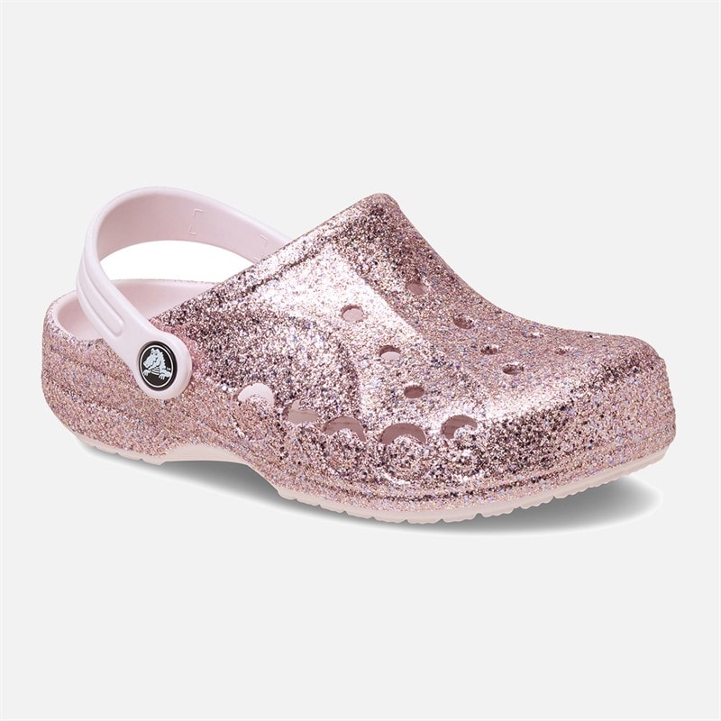 Crocs Meisjes Baya Mix Glitter Clogs Nauwelijks Roze - Afbeelding 5