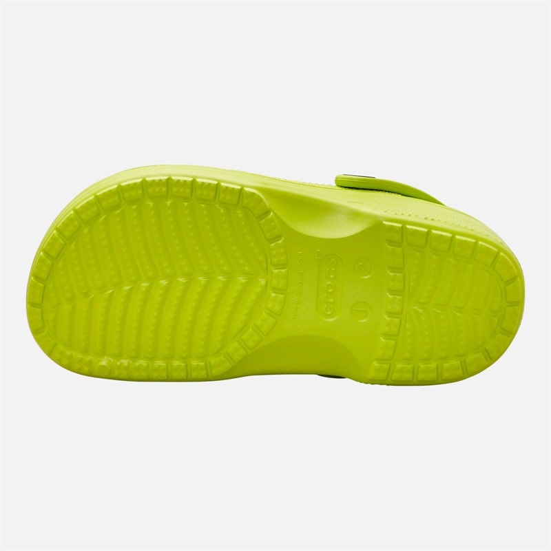Crocs Baya K Clog Barely Pink dla dzieci kolor Lime Punch – zdjęcie  3