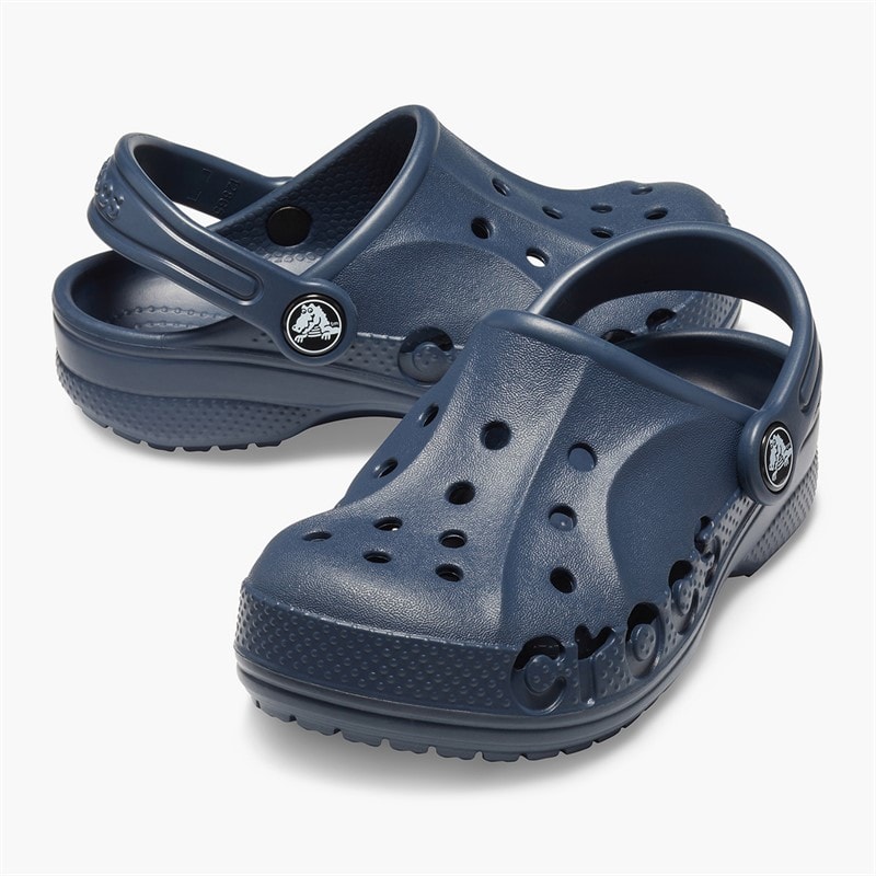 Crocs Kinderen Baya T Klompen Navy - Afbeelding 5