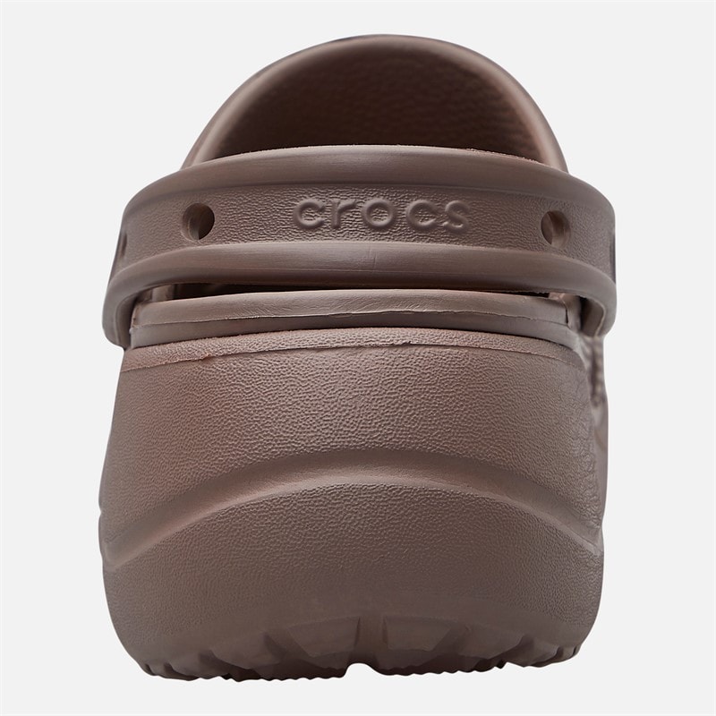 Crocs Baya Platform chodaki dla niej kolor Truffle – zdjęcie  4