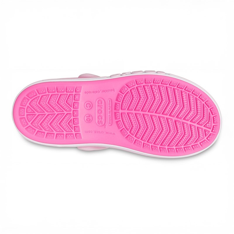 Crocs Meisjes Bayaband T Sandaal Electric Pink - Afbeelding 2