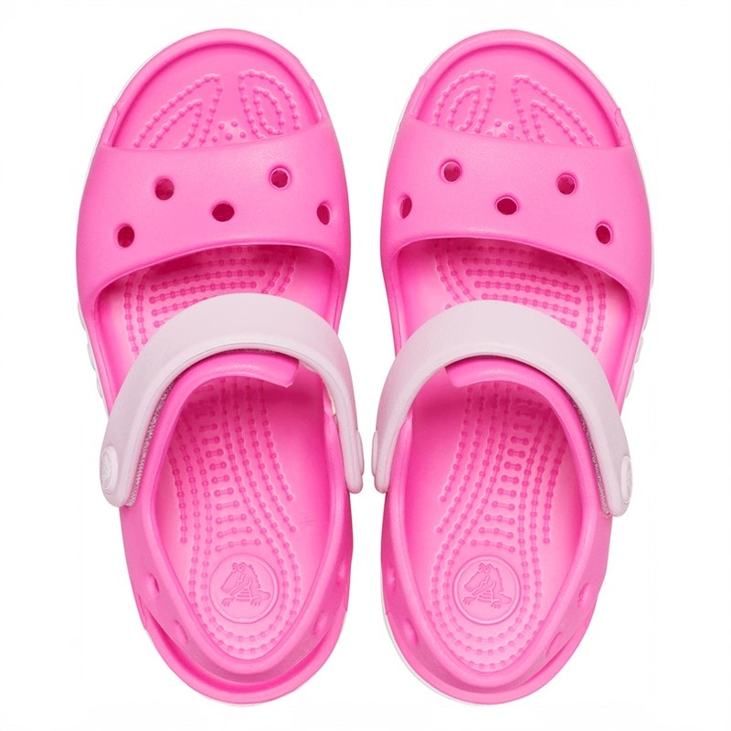 Crocs Meisjes Bayaband T Sandaal Electric Pink - Afbeelding 4