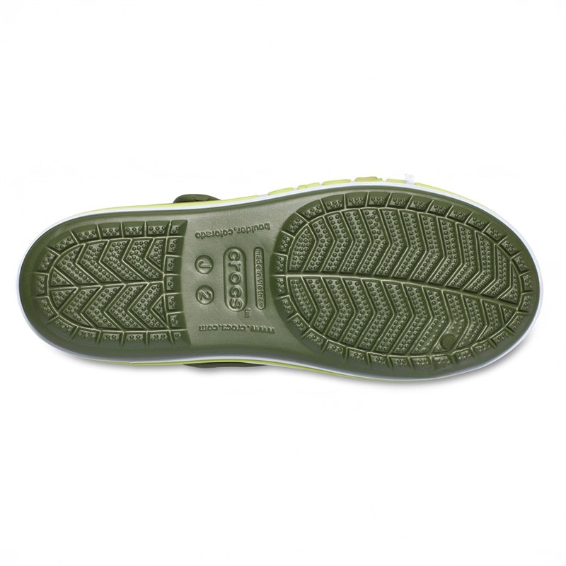 Crocs Kinderen Bayaband K Sandaal Army Green - Afbeelding 2
