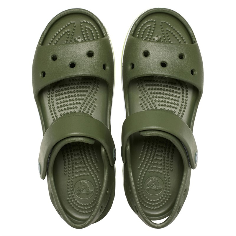 Crocs Kinderen Bayaband K Sandaal Army Green - Afbeelding 4