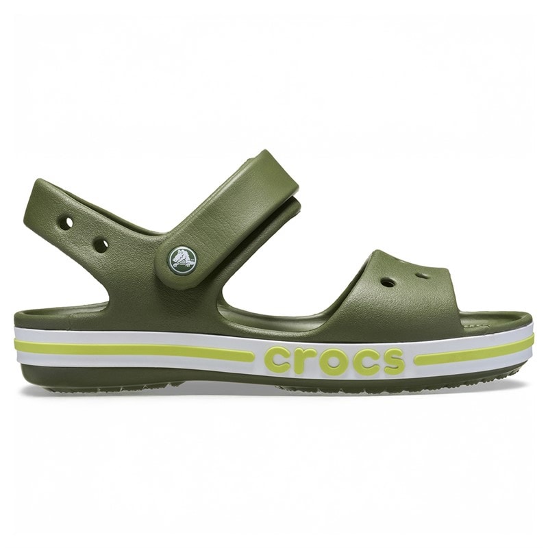 Crocs Kinderen Bayaband K Sandaal Army Green - Afbeelding 5