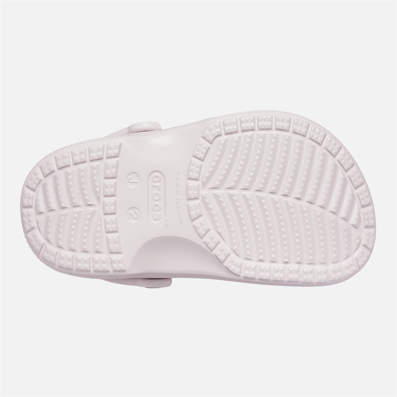 Crocs Baya K Clog dla dzieci kolor Barely Pink – zdjęcie  3