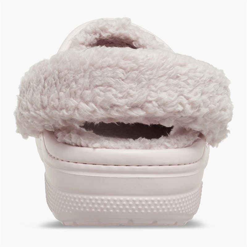 Crocs Baya gefütterte Fuzz Riemen Clogs Barely Pink - Bild 3