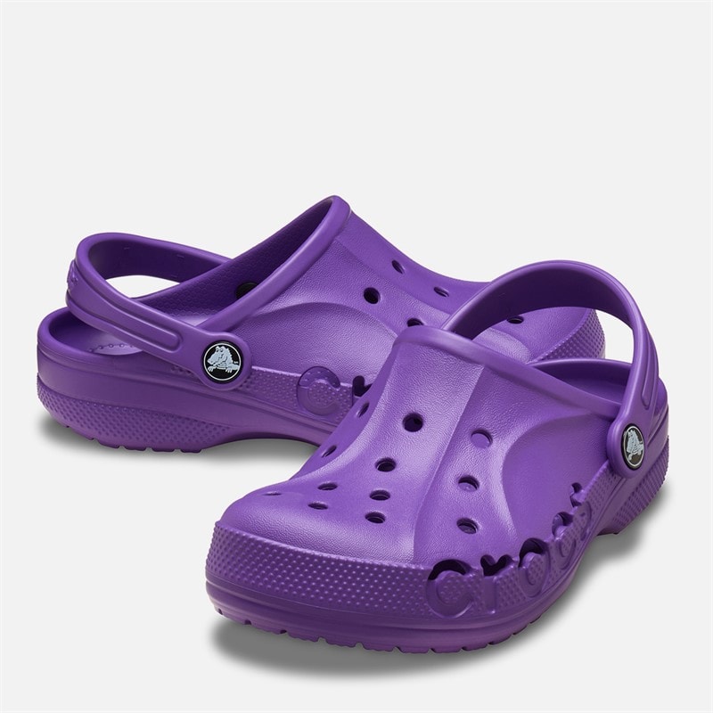 Crocs Sabots Baya K Enfant Neon Purple