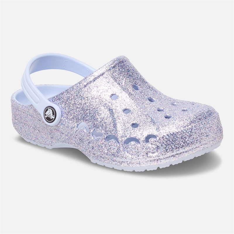 Crocs Baya Glitter K chodaki dla dziewczynek kolor Dreamscape – zdjęcie  2