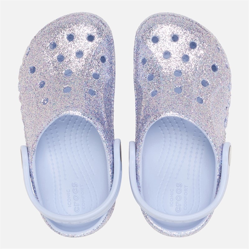 Crocs Mädchen Baya Glitter T Clogs Dreamscape - Bild 4