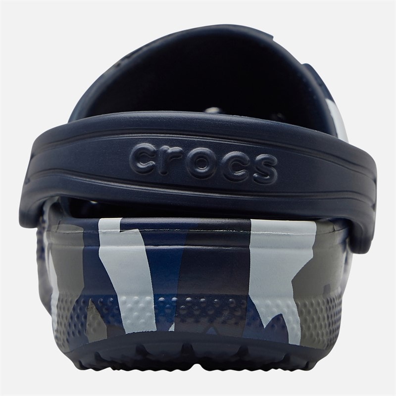 Crocs Junge Baya Saisonale Druck Clogs Navy Multi - Bild 4