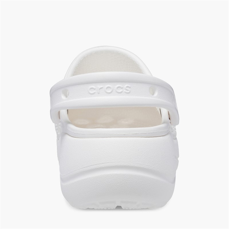 Crocs Damen Baya Plateau Clogs Weiß - Bild 3